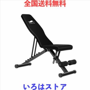 CuteeFox トレーニングベンチ インクラインベンチ デクラインベンチ 7段階調節 折り畳み式 耐荷重300KG 組立不要 フラットベンチ 収納便