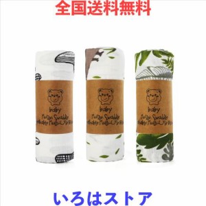 おくるみ ベビーブランケット ベビーバスタオル 赤ちゃん毛布 授乳ケープ ベビー布団 綿100％ ダブルガーゼ プレイマット 保温 吸水 速乾