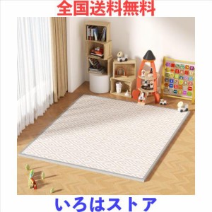 GruFini プレイマット 赤ちゃん 折りたたみ 180×120×1cm 厚手 安全検査済み ベビーマット 防水 防音 ベビープレイマット 滑り止め おし