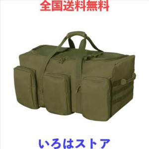 大型収納 トートバッグ キャンプバッグ 大型収納カバン ビッグバッグ 大容量アウトドアバッグ キャンプ道具収納 大型収納袋 (グリーン)