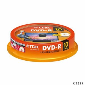 TDK 録画用DVD-R デジタル放送録画対応(CPRM) 1-16倍速対応 パールカラーディスク 10枚スピンドル DR120DALC10PUE