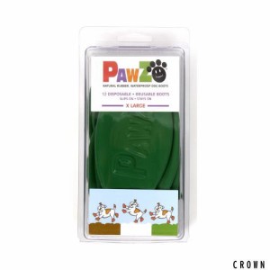 ポウズ (PAWZ) ラバードッグブーツ XL ダークグリーン