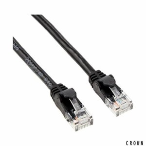 エレコム LANケーブル CAT6A 5m 爪折れ防止コネクタ cat6a対応 やわらか ブラック LD-GPAYC/BK5