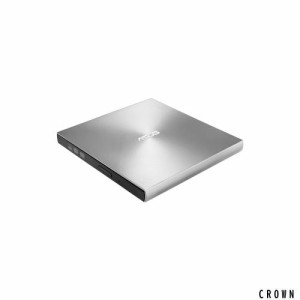 ASUS外付けDVDドライブ バスパワー/ポータブル/Type-C/Win＆Mac/M-DISC/USB2.0(USB3.0搭載PC対応)/シルバー SDRW-08U9M-U/SIL/G/AS/P2G