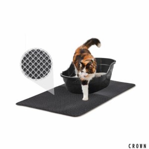 Dopet 猫トイレマット 砂取マット 猫マット 砂とりマット 猫トイレ用品 猫砂 猫の砂取りマット 砂 飛び散り 防止 猫砂取りマット 猫用マ