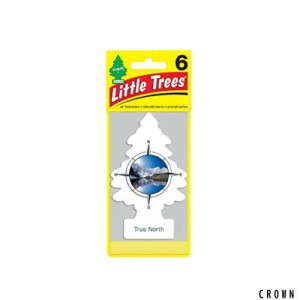 Little Trees リトルツリー エアフレッシュナー 芳香剤 トゥルーノース 6枚組 [並行輸入品]