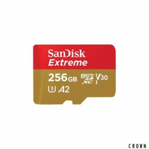 SanDisk 256GB microSDカード SDXC UHS-1 U3 V30 4K Ultra HD対応 SDSQXA1-256G-GN6MN [並行輸入品]