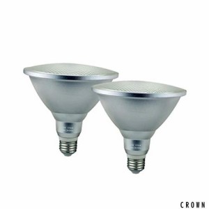 LED ビーム 電球 COB形 口金 E26 LED ビームランプ 屋外 防滴 防水 ビームライト PAR38電球 150w相当 led電球15W ビーム角38° 電球色 27