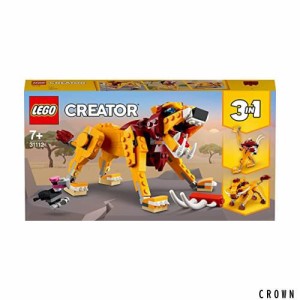 レゴ(LEGO) クリエイター ワイルドライオン 31112 おもちゃ ブロック プレゼント 動物 どうぶつ 男の子 女の子 7歳以上