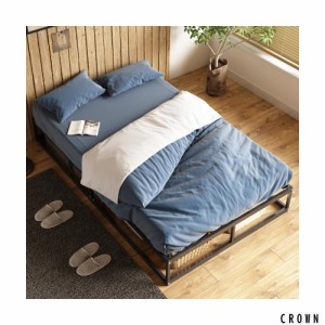 WLIVE ベッドフレーム セミダブル セミダブルベッド ベッド フレーム すのこベッド 組み立て式ベッド パイプベッド コンパクト 耐荷重 静