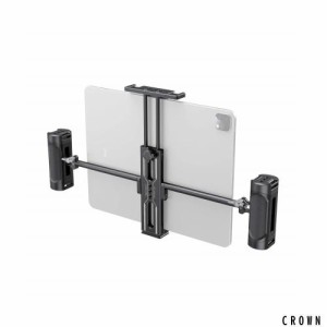 SmallRig タブレット用三脚ホルダー・グリップキット アルミ製 アルカスイスプレート付き iPad Pro/iPad Air/iPad/iPad Mini用タブレット