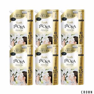 【6個セット】花王 フレアフレグランスIROKA 特大詰替 710ml ネイキッドリリー