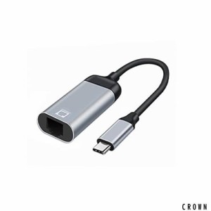Cablecc USB-C Type-C USB3.1〜1000MbpsギガビットイーサネットネットワークLANケーブルアダプター（ラップトップ用）