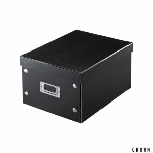 サンワサプライ(Sanwa Supply) 組み立て式DVD BOX(ブラック・W210mm) FCD-MT4BKN