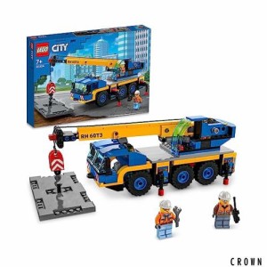 レゴ(LEGO) シティ クレーン車 60324 おもちゃ ブロック プレゼント 街づくり 男の子 女の子 7歳以上