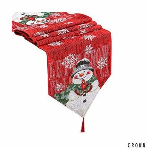 Kesote テーブルランナー クリスマス テーブルカバー 食卓飾り クリスマス飾り 172*34cm 防汚 テーブルデコレーション