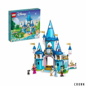 レゴ(LEGO) ディズニープリンセス シンデレラとプリンス・チャーミングのステキなお城 43206 おもちゃ ブロック プレゼント お城 お姫様 