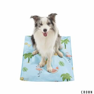 Norvy ペット ひんやりマット 中型犬 冷却マット ペットベッド 80×60cm 夏用ひんやりジェルマット 敷きパッド 暑さ対策 犬舎のため 収納