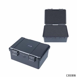 Lykus HC-2130 ミニハードケース 防水ケース 格子状カットスポンジが内蔵 内寸: 21.1x15.1x9.4 cm IP66防水 スマホ、ツール、小型機器な