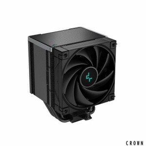 DEEPCOOL メモリーとの干渉を抑えた「オフセット設計」を採用 大型ヒートシンク搭載のCPUクーラーオールブラックモデル [ AK500 ZERO DAR