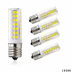 SYXKJ E17 LED電球 E17口金6W 直径17mm 60Wハロゲンランプ相当, 昼光色6000K 可？光100V LED電球 全方向広配光（5個入りです）