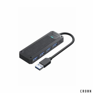 IAMAKER USB3.0 ハブ バスパワー 4ポート ハブ USB 5Gbps 高速転送 type-a 超小型・コンパクト・軽量USBハブ usbハブ ノートパソコン PC 