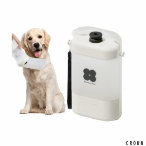 MEWOOFUN 犬用 水飲み器 給水ペットボトル 散歩グッズ 給水器 水筒 食皿 おしっこシャワー 兼用 犬水入れボトルウォーターボトル 400ml大