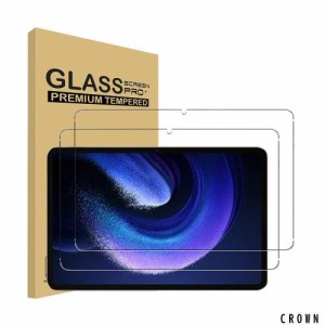 For Xiaomi Pad 6/Xiaomi Pad 6 Pro ガラスフィルム Xiaomi Pad 6/Pad 6 Pro フィルム 11インチ 2枚セット 強化ガラス 液晶保護フィルム 