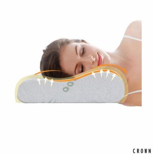 Ecosafeter 枕 安眠枕 低反発まくら 【正品】 ネックピロー 頭と頸椎をやさしくサポートします 竹繊維枕カバー 洗える 通気性