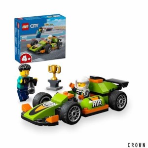 レゴ(LEGO) シティ みどりのレースカー おもちゃ 玩具 プレゼント ブロック 男の子 女の子 子供 4歳 5歳 6歳 車 ミニカー 60399