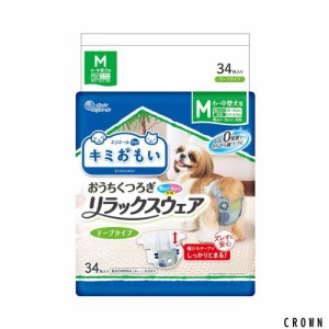 エリエール Pｅｔ エリエールペット キミおもい リラックスウェア M 34枚