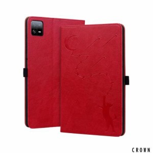 Xiaomi pad 6 ケース xiaomi pad6 pro ケース スタンディング機能 xiaomi pad6 カバー 流星ムーン 可愛い 猫柄 柔らかいTPU 超軽量 耐衝