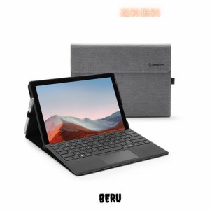 Omnpak Microsoft Surface Pro 7+/ Pro 7 / Surface Pro 6 / Surface Pro 5 2017 / Surface Pro 4 に対応ケース 表面内蔵保護カバー 多視