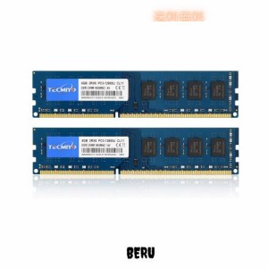 テクミヨ デスクトップPC用メモリ DDR3 1600 PC3-12800 4GB×2枚 240Pin