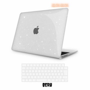 【M3/M2 チップ搭載 キラキラ星 透明 特別版】MOTOJI MacBook Air 13.6 用 ケース カバー 2024 2023 2022 発売 M3 M2チップ搭載 モデル A