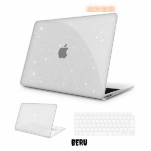 【M1 チップモデル キラキラ星 人気特別版】 NPUOLS MacBook Air 13 インチ ケース カバー 2021 2020 2019 2018モデル かわいい 薄型 お