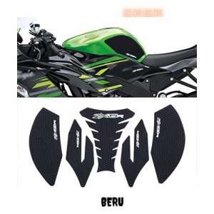 For ニンジャZX6R ZX 6R ZX-6R 2019-2023 3D サイドデカールオートバイアンチスリップタンクパッドステッカー Ninja ZX6R アクセサリー