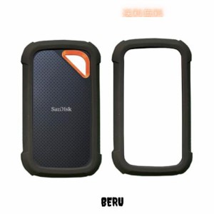 SanDisk SSD ？SDSSDE81 / SanDisk SSD ？SDSSDE80 用 ケース カバー 保護ケース 【NOUKAJU】 全面保護 装着簡単 耐衝撃 衝撃吸収 アクセ