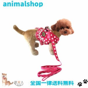 OSC 犬 ハーネス 犬用 胴輪 1.2mリード ハーネス ２点セット 猫 Tシャツ 犬服 ペット用品 小型 中型 犬 猫 キャットウェア ドッグウェア 