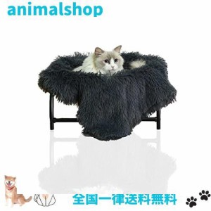 猫ベッド ペットハンモック 犬猫用ベッド 自立式 猫寝床 ネコベッド 猫用品 ペット用品 丸洗い 安定な構造 取り外し可能 通気性 組立簡単