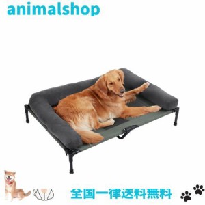 BingoPaw 大型犬用ベッド ドッグコット キャンプ 犬用ハンモックベッド 犬ソファーベッド 中型犬 老犬 通年 冬/夏 2way 屋外 丈夫 アウト