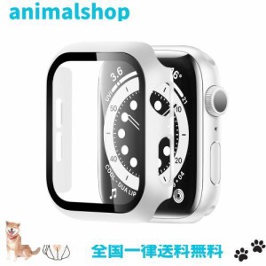 【2枚】BELIYO Apple Watch ケース 44mm 対応 アップルウォッチ カバー 一体型 Apple Watch カバー 全面保護 二重構造 アップルウォッチ 