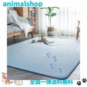 CHOSH?ME カーペット 低反発 夏用ラグマット 約1.5畳 接触冷感 厚12mm 夏 ラグマット 130×190cm ラグ 洗える 防音カーペット 滑り止め 