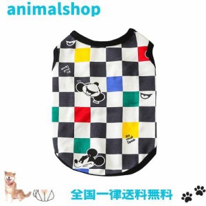 Kaiyatxly 犬服 犬の服 春夏用 タンクトップ ペット服 Tシャツ 柔らかい 綿製 袖なし 可愛い ミッキー ペットウェア ドッグウェア ベスト