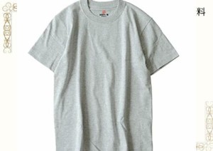 [ヘインズ] メンズビーフィー Tシャツ BEEFY-T 2枚組 綿100% 肉厚生地 ヘビーウェイトT H5180-2 ヘザーグレー XL