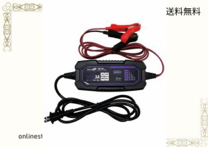 メルテック(meltec) 全自動パルスバッテリー充電器 (軽自動車) 12V専用 定格3Aバッテリー診断機能付 維持充電(トリクル充電)方式 長期保