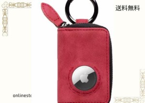 NATURAL design キーケース スマートキーケース AirTag 対応 STYLE NATURAL (Red)