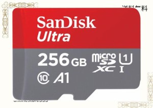 Sandisk MicroSDカード256GB Ultra UHS I 150MB/s R スマートフォン用 SDSQUAC-256G-GN6MN