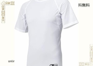 [デサント] 46％OFF 野球 アンダーシャツ 丸首 半袖 STD-721B ウェア ウエア 野球用品 スワロースポーツ WHT(ホワイト) S
