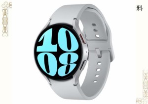 Galaxy Watch6 44mm｜シルバー｜スマートウォッチ 本体 端末｜Samsung 純正 国内正規品｜2023年発売｜FeliCa/android対応｜Bluetooth v5.